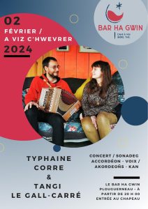 Concert Typhaine Corre & Tangi Le Gall-Carré