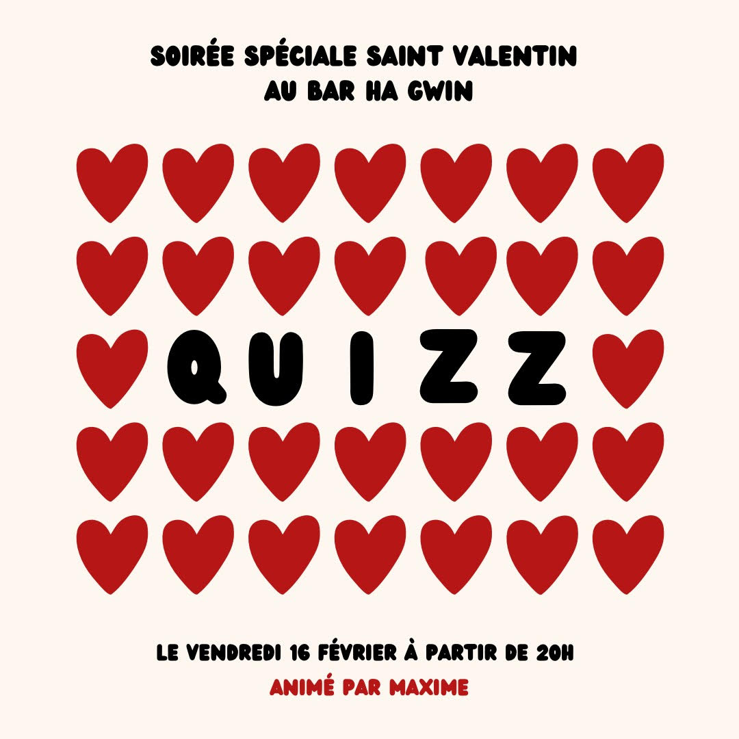 Quizz Spécial Saint Valentin